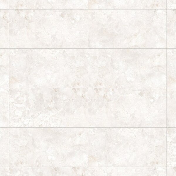 Mexen Tubac Bianco gres smaltato rettificato G1, piastrella per pavimento e parete 120 x 60 cm, opaca - TL304-120-060-01
