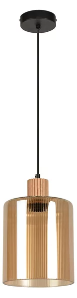 Lampada a sospensione COREP, Giovanni, dimmerabile, Beige, Soggiorno, Vetro, Moderno