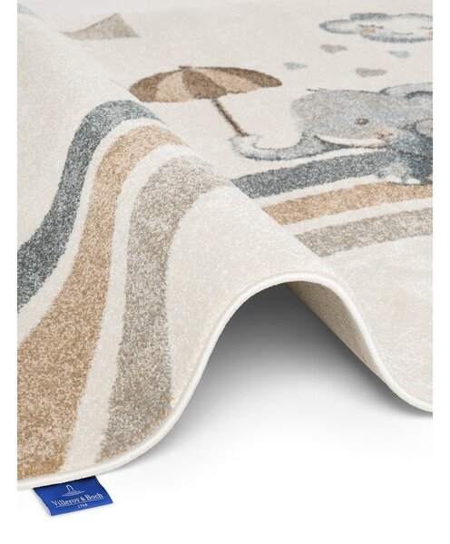 Tappeto per bambini crema 120x170 cm Walk like an Elephant Rainy Party - Villeroy&Boch