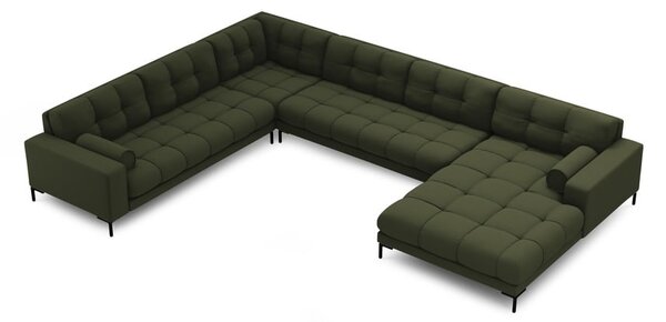 Divano angolare verde (angolo sinistro) Bali - Cosmopolitan Design