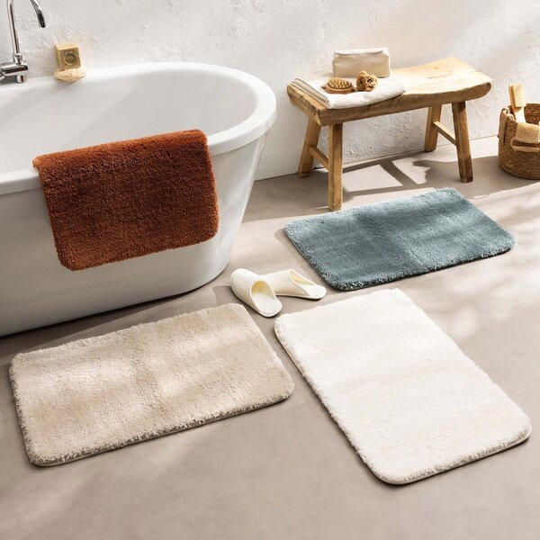Tappetino per il bagno color crema 50x80 cm Mael – douceur d'intérieur