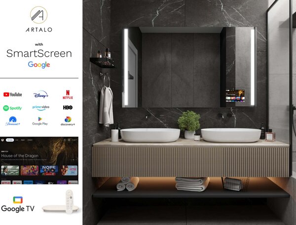 Specchio con LED illuminazione M4 premium