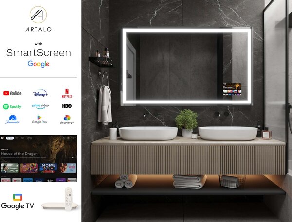 Specchio con LED illuminazione M7 premium