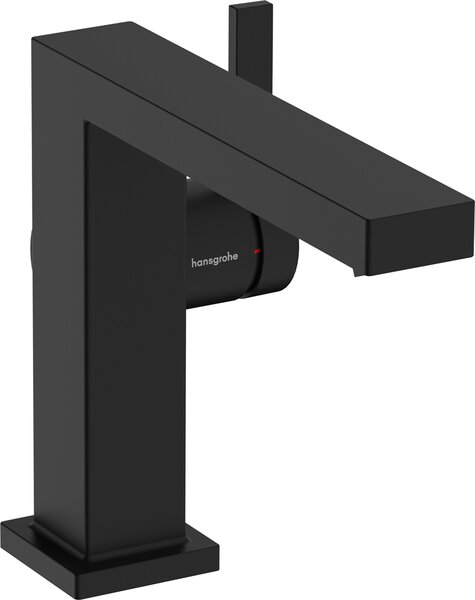 Hansgrohe Tecturis E Fine Mitigeur monocommandé pour lavabo 110, saillie 155mm, garniture de vidage Push-Open, CoolStart, 73024670, 73024670