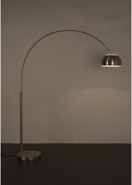 Lampada da terra ad arco in metallo - White Label