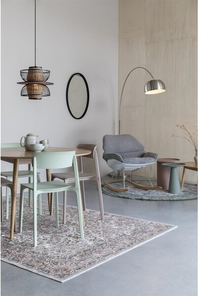 Lampada da terra ad arco in metallo - White Label