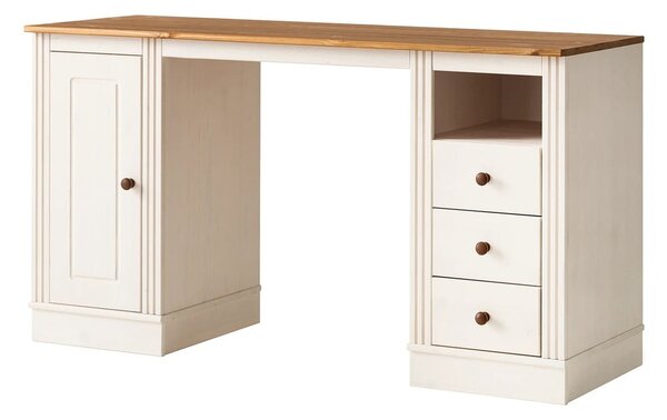 Scrivania con piano in legno di pino 50x140 cm Anita - Støraa