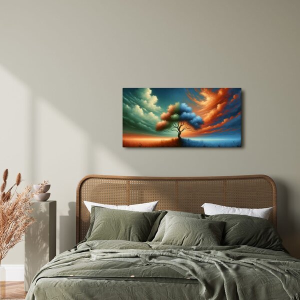 Quadro su tela – Magico albero della vita nella natura