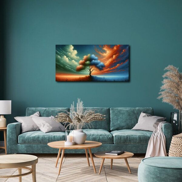 Quadro su tela – Magico albero della vita nella natura