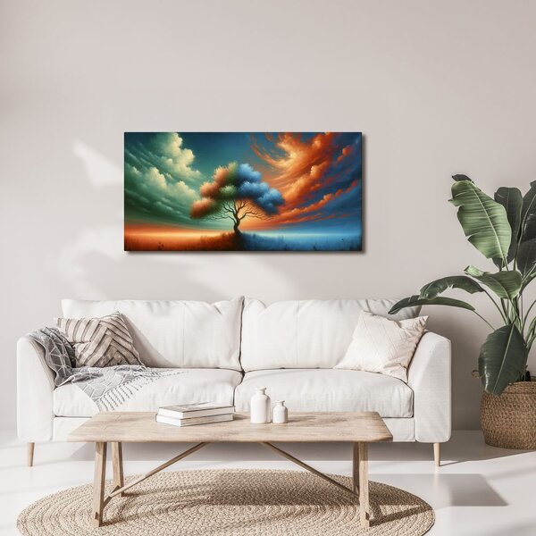 Quadro su tela – Magico albero della vita nella natura