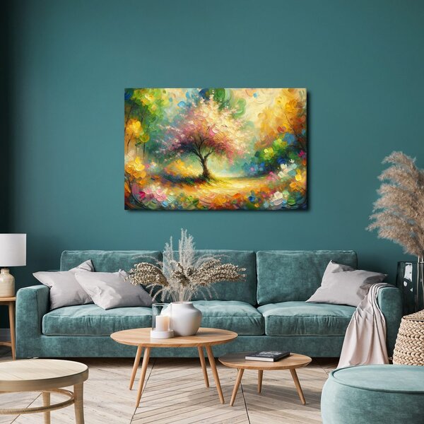 Quadro su tela – Albero della vita in fiore