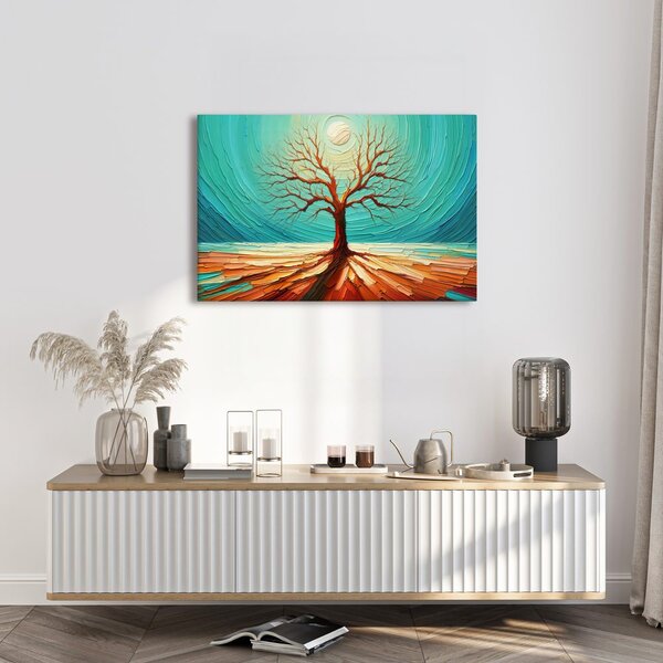 Quadro su tela – Albero della vita sotto il sole