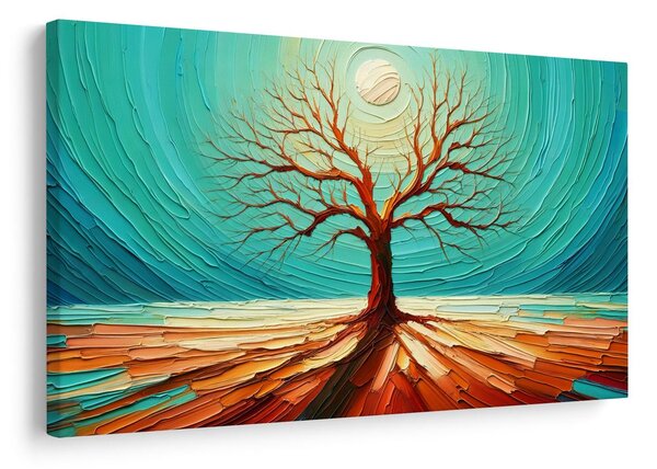 Quadro su tela – Albero della vita sotto il sole