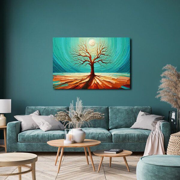 Quadro su tela – Albero della vita sotto il sole