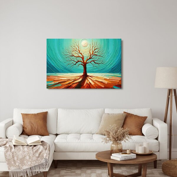 Quadro su tela – Albero della vita sotto il sole