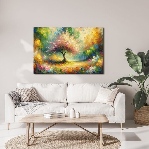 Quadro su tela – Albero della vita in fiore