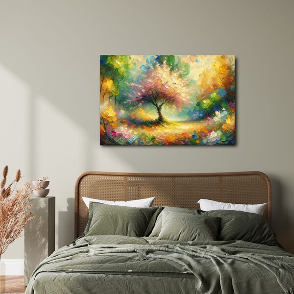 Quadro su tela – Albero della vita in fiore