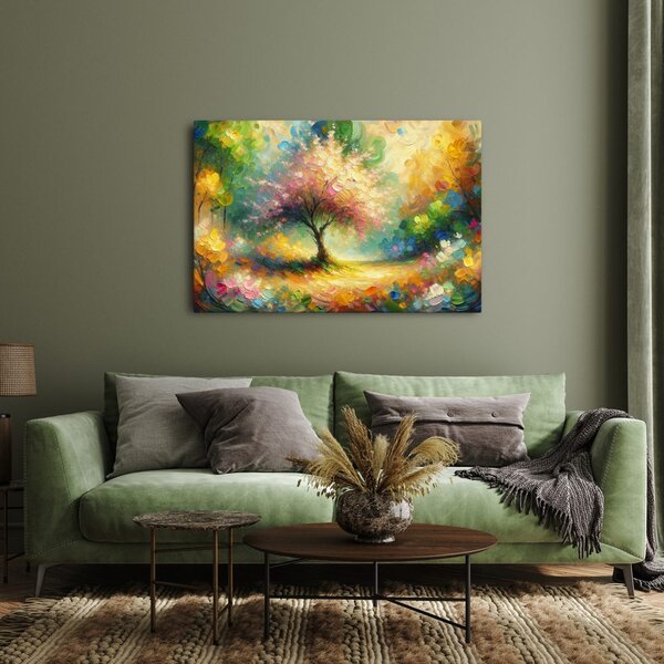 Quadro su tela – Albero della vita in fiore