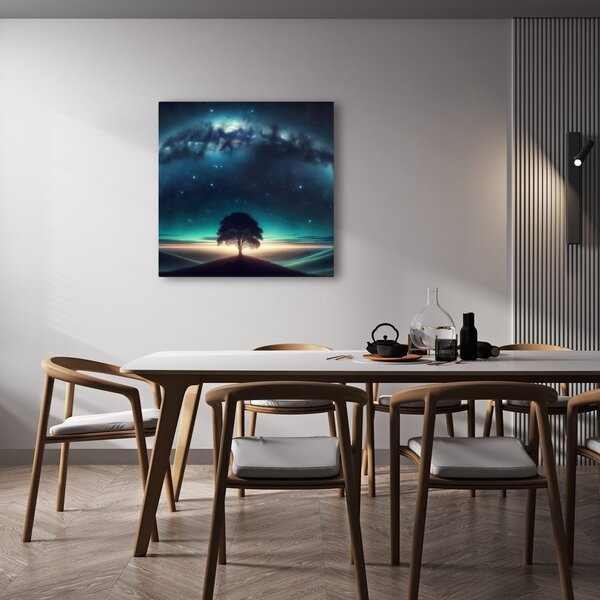 Quadro su tela – Albero della vita nello spazio