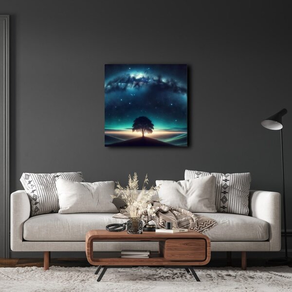 Quadro su tela – Albero della vita nello spazio