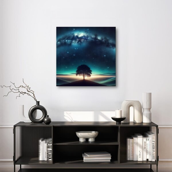 Quadro su tela – Albero della vita nello spazio