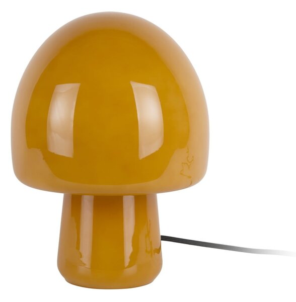 Lampada da tavolo giallo ocra (altezza totale 27 cm) Gozar – Leitmotiv