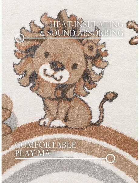 Tappeto per bambini crema ø160 cm Roar like a Lion - Villeroy&Boch