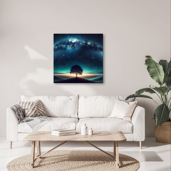 Quadro su tela – Albero della vita nello spazio