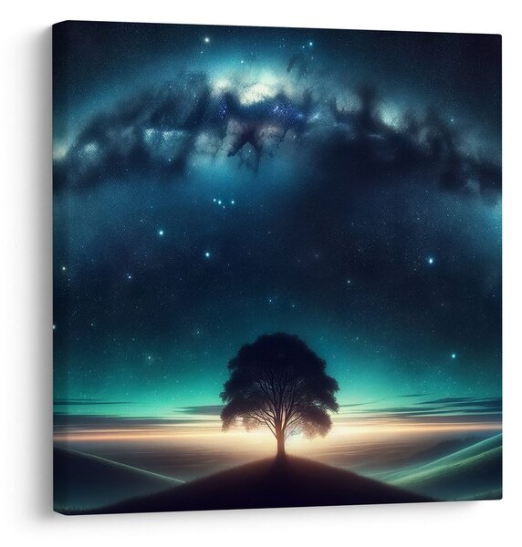 Quadro su tela – Albero della vita nello spazio