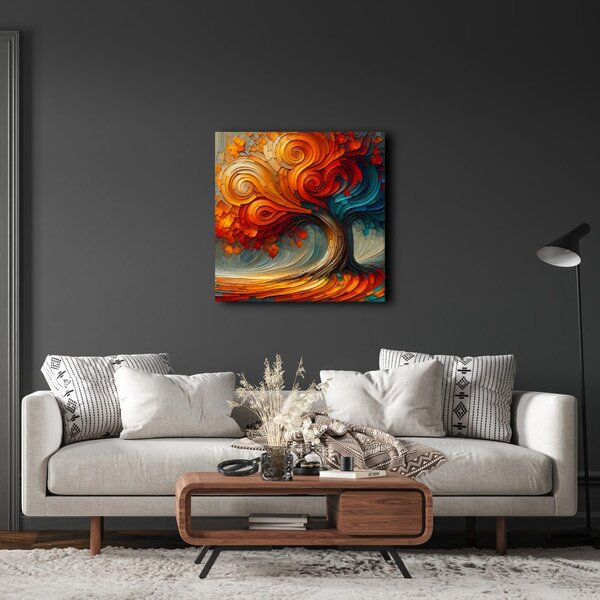 Quadro su tela – Energia dinamica dell'albero della vita