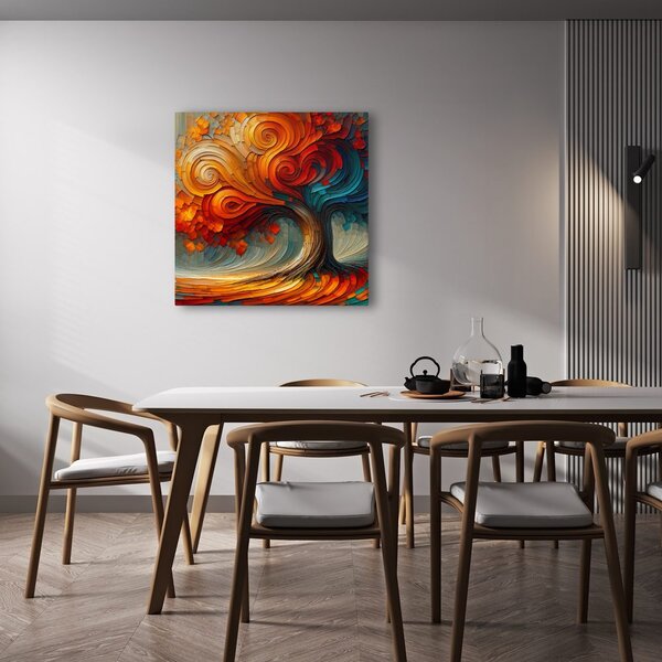Quadro su tela – Energia dinamica dell'albero della vita