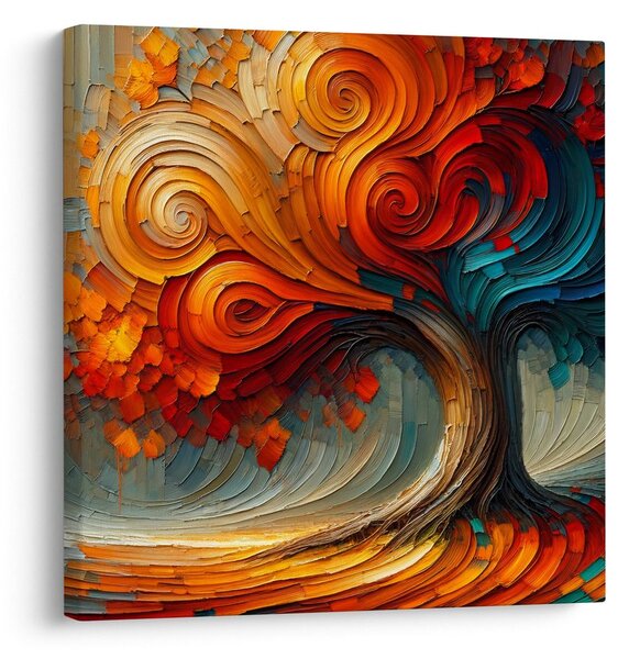 Quadro su tela – Energia dinamica dell'albero della vita