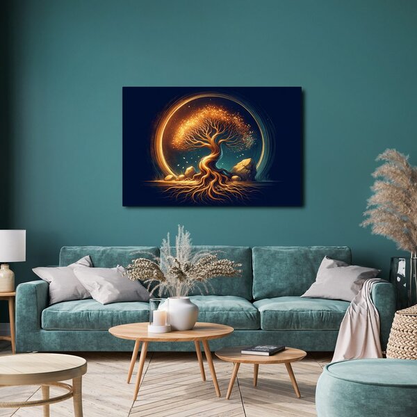 Quadro su tela – Albero della vita splendente