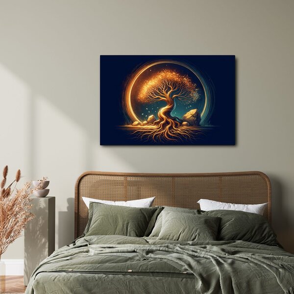 Quadro su tela – Albero della vita splendente