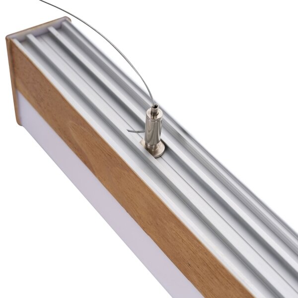 BRILAGI - Lampadario LED su cavo GARDALINE LED/100W/230V rovere