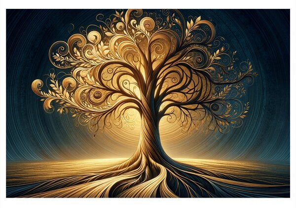 Quadro su tela – Albero della vita magico