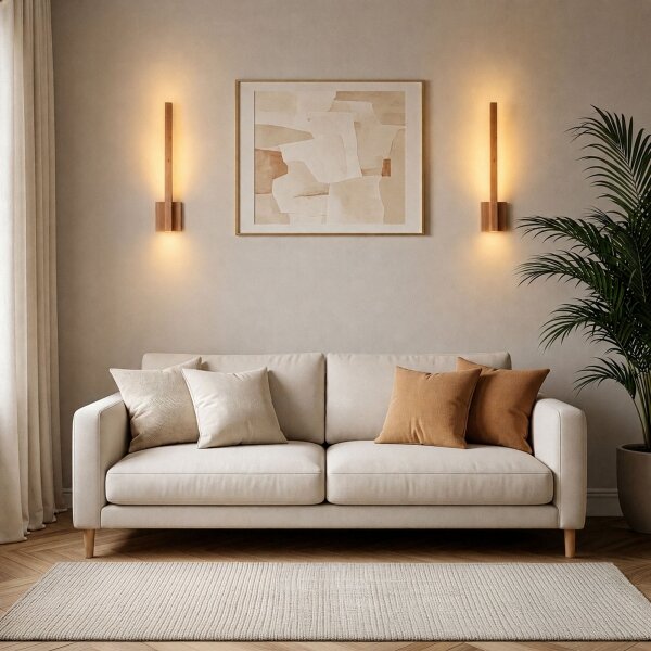 BRILAGI - LED Lampada da parete GARDALINE LED/90W/230V 60 cm rovere