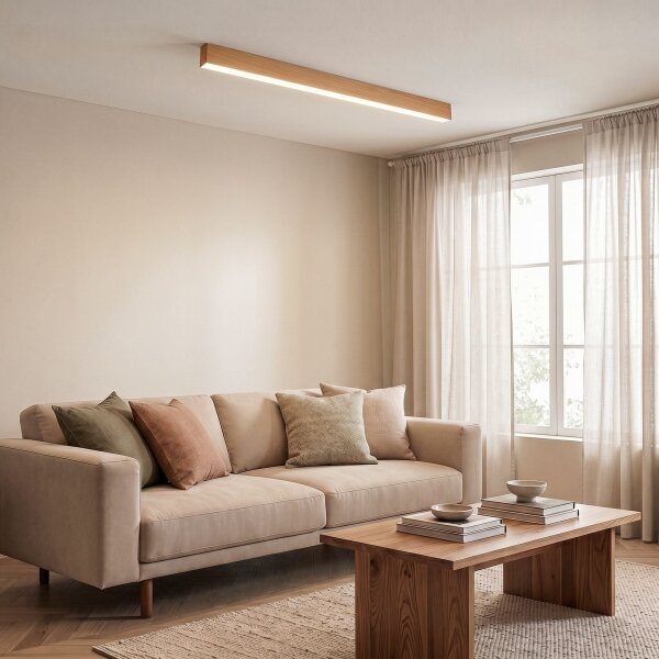 BRILAGI - Plafoniera LED GARDALINE LED/108W/230V rovere