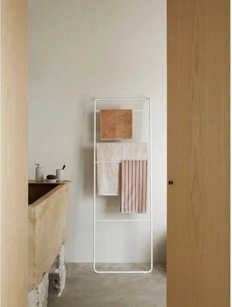 Portaspazzolino color crema in poliresina Kua – Blomus