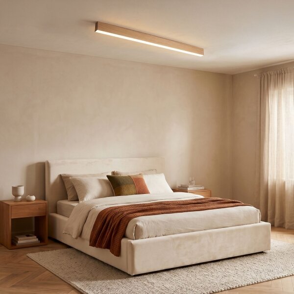 BRILAGI - Plafoniera LED GARDALINE LED/108W/230V rovere