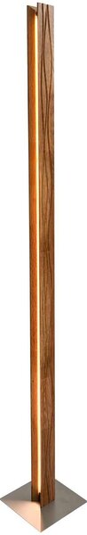 Elobra Lampada da terra Atacama, dimmerabile, Legno chiaro, Soggiorno / Sala da pranzo, Legno, Lampada da terra