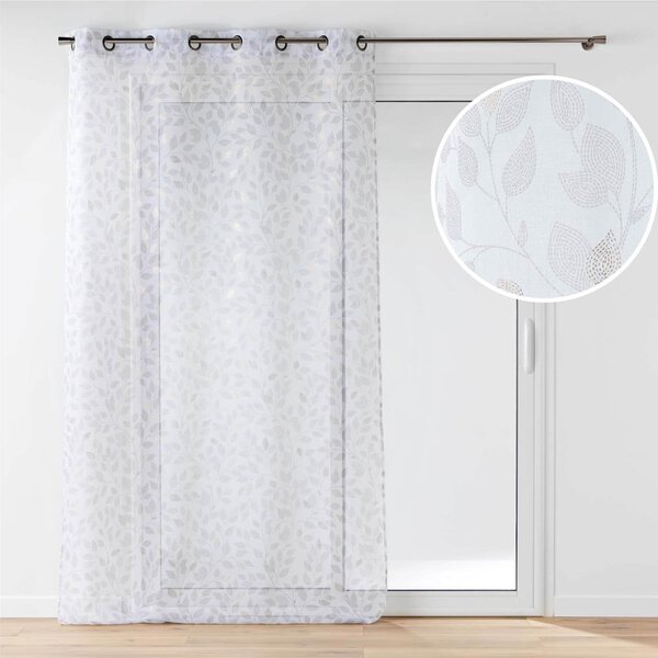 Tenda sottile bianca in voile 140x240 cm Duchesse – douceur d'intérieur