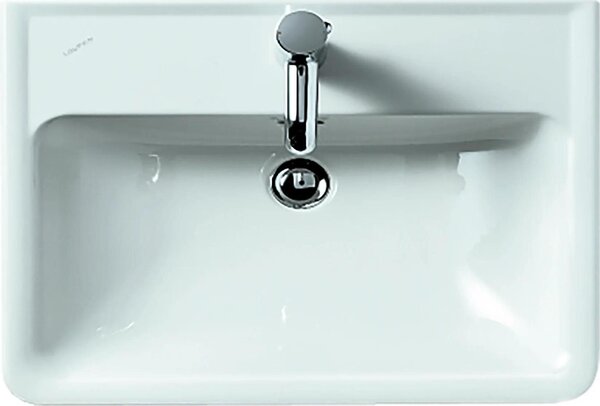 Lavabo Laufen LF Pro, 81895.1, 1 foro rubinetto, con troppopieno, 550x480, bianco, 1 pz