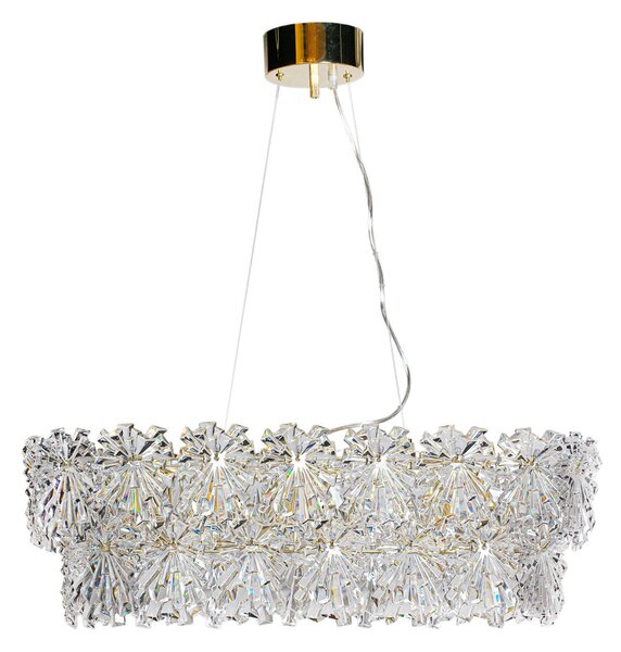Lampada a sospensione By Rydéns, Lorraine, dimmerabile, Trasparente, Sala da pranzo, Plastica