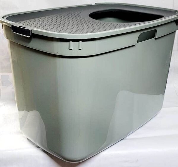 Gatto da toilette Top Cat 59x39x38,3cm, verde oliva