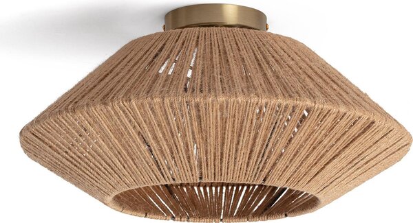 Plafoniera Fibre naturali Big Moksha Natural