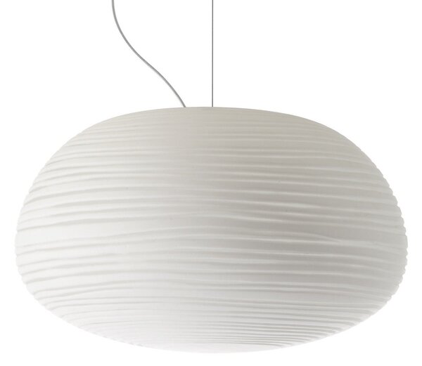 Lampada a sospensione Foscarini, Rituals 2, dimmerabile, Bianco, Soggiorno, Vetro, Design