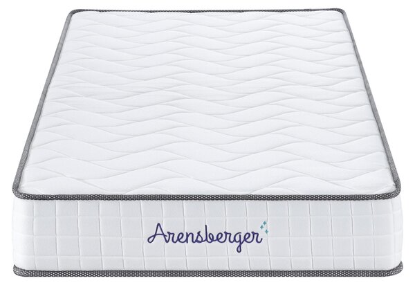 Materasso a molle Arensberger JANA - Altezza 20 cm - Materasso con strato in schiuma gel - H3 Media rigidità - 7 zone - Molle - Comfort di riposo 120x200 cm