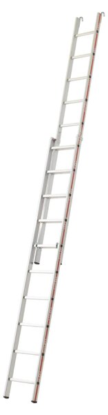 Scala scorrevole a incastro Hymer con ganci di fissaggio, 2x10 pioli