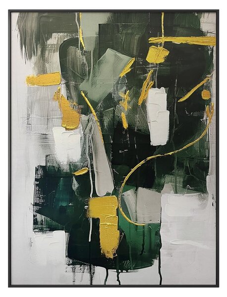 Quadro con elementi dipinti a mano 70x100 cm For – Styler